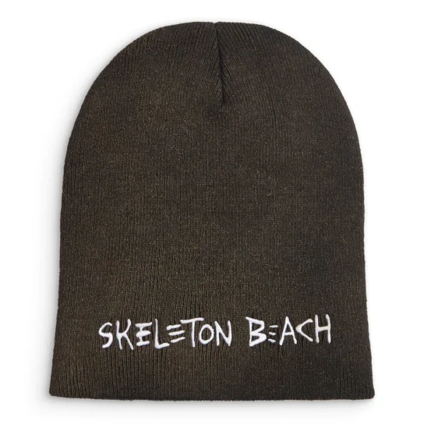 SKELETON BEACH BEANIE HAT